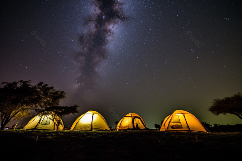 静静的夜空下面帐篷星空营地,高清,摄影图,摄影图片,图片大全,摄影图免费下载
